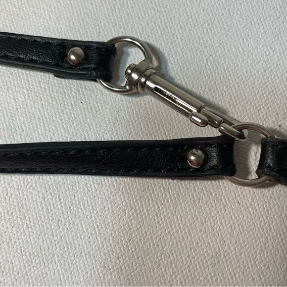 Tyler Rodan black leather wristlet - Picture 2 of 9